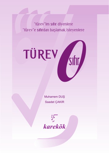 Karekök Türev 0 Fasikül 2018-2019