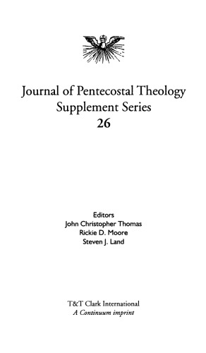 The Spirit and suffering in Luke-Acts : implications for a Pentecostal pneumatology