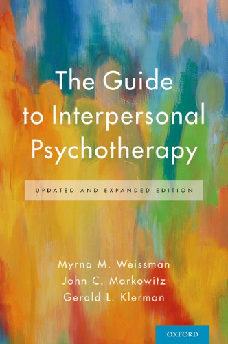 The guide to interpersonal psychotherapy