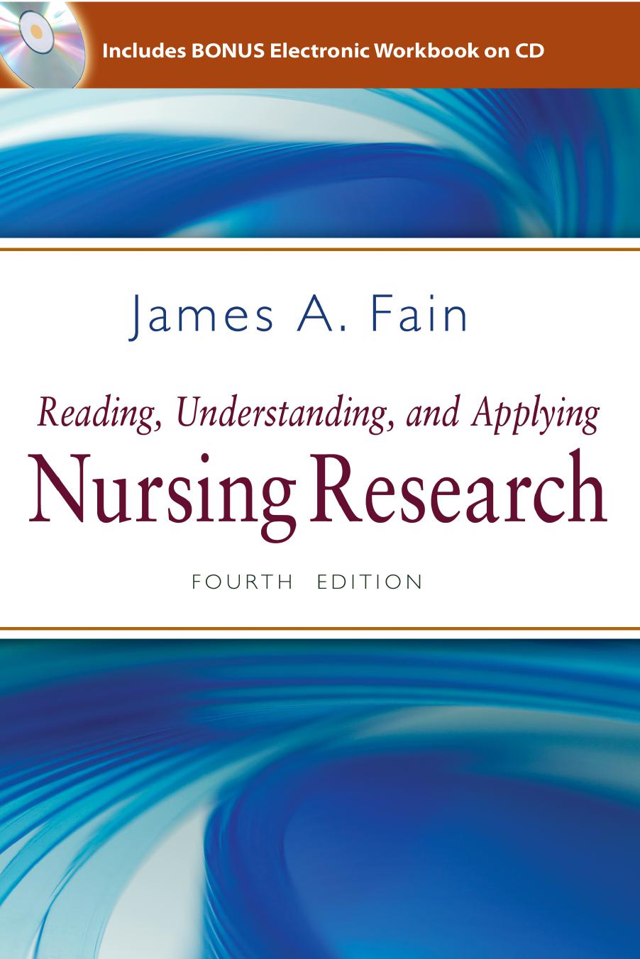 Reading, Understanding, and Applying Nursing Research