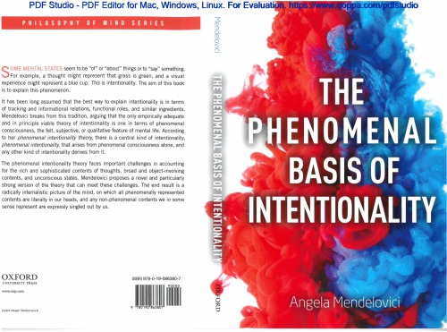 The Phenomenal Basis of Intentionality