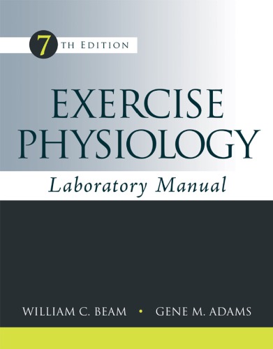 Exercise physiology : laboratory manual