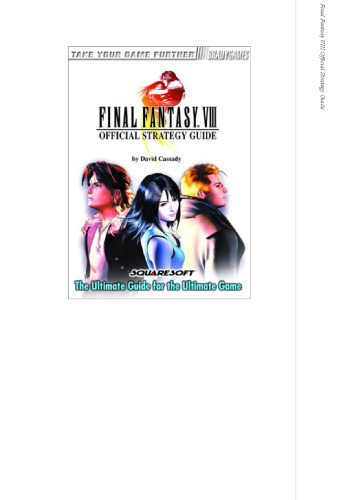 Final Fantasy VIII Official Strategy Guide