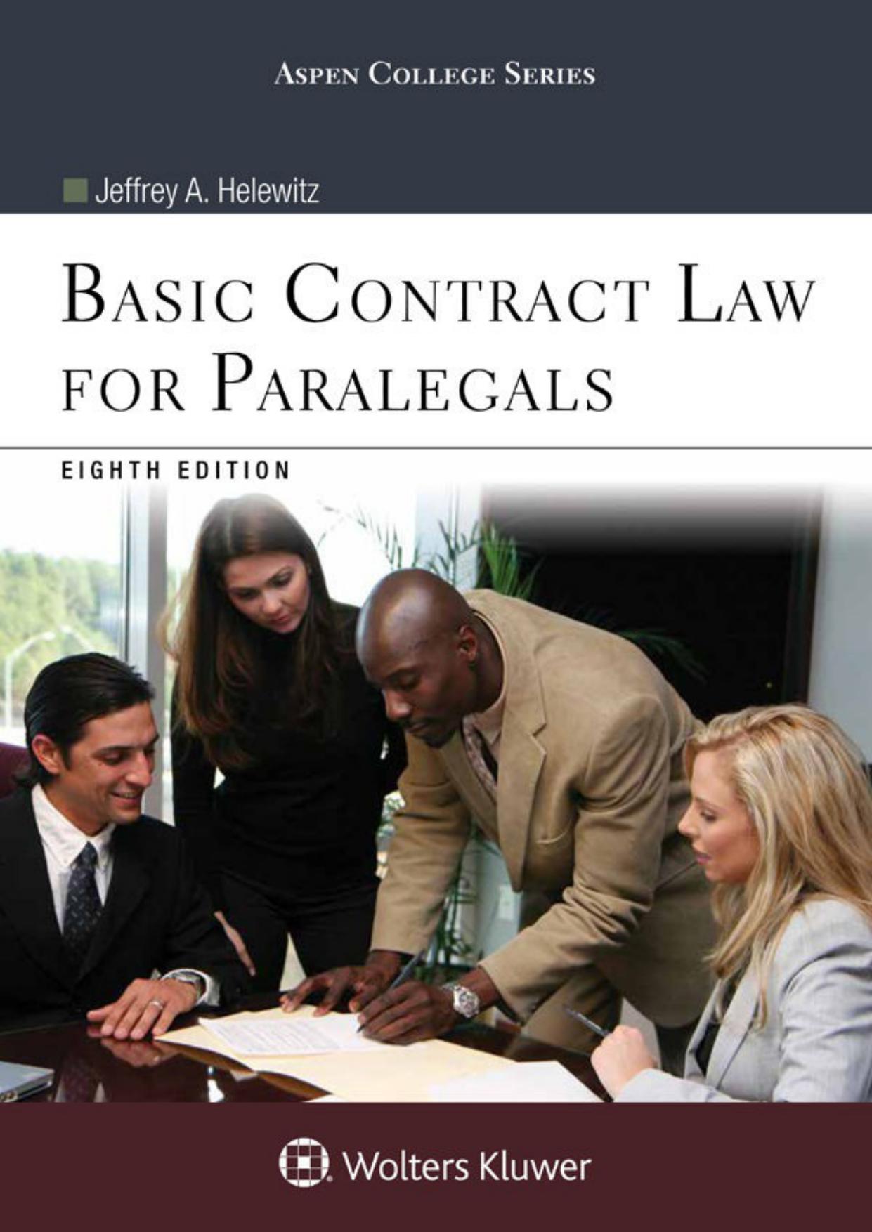 Basic Contract Law for Paralegals