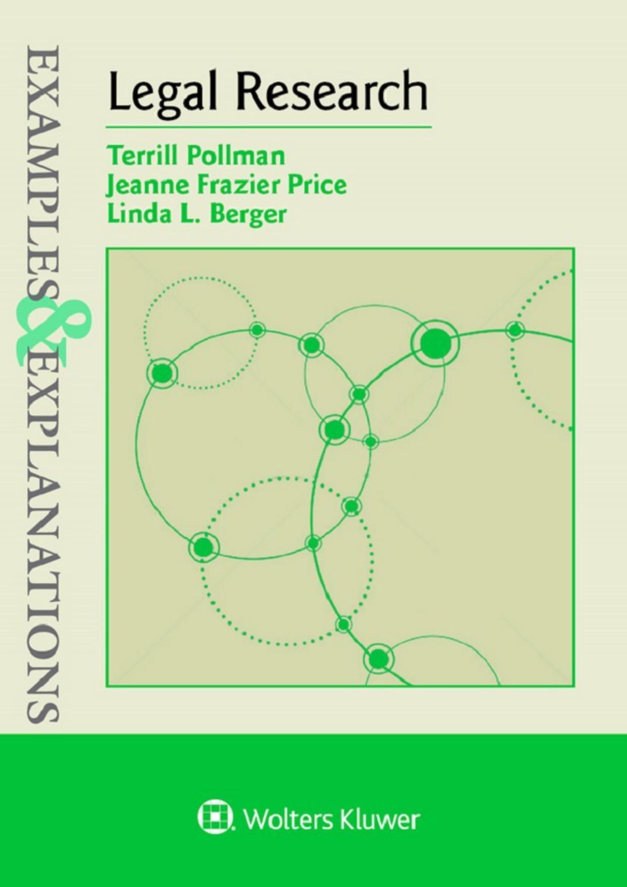 Examples & Explanations for Legal Research (Examples & Explanations Series)