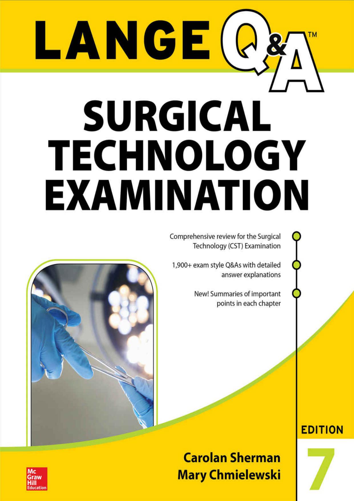 Lange Q&A Surgical Technology Examination