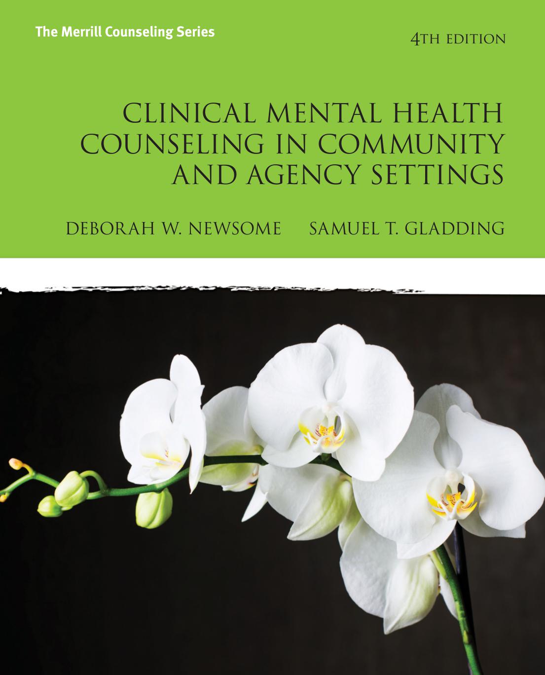 Clinical Mental Health Counseling in Community and Agency Settings