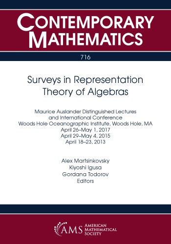 Surveys in Representation Theory of Algebras.