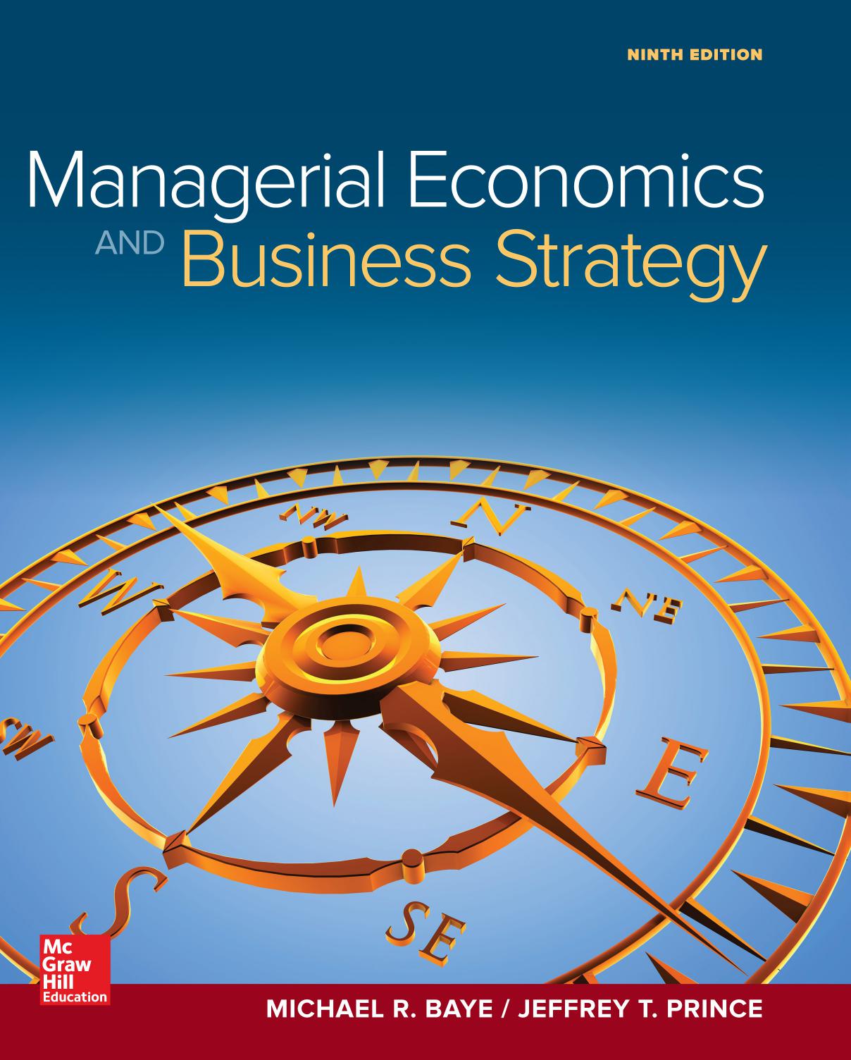Managerial Economics & Business Strategy