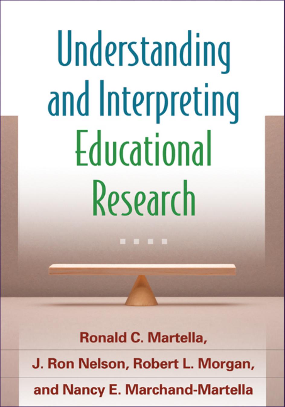 Understanding and Interpreting Educational Research