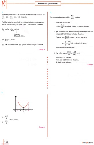 Acil LTİ Deneme 3 Çözümler