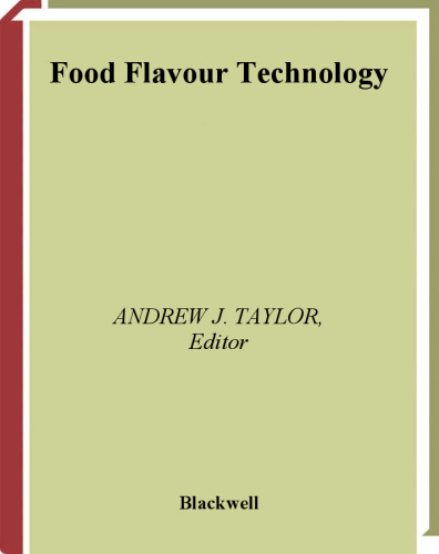 Food Flavour Technology