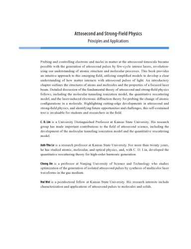 Attosecond and Strong-Field Physics: Principles and Applications