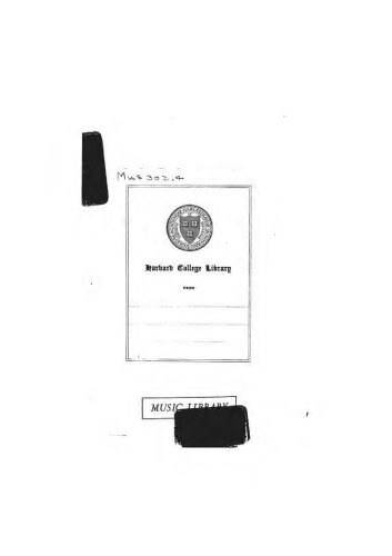 Die Lehre von der Harmonia in lustige Reimlein gebracht