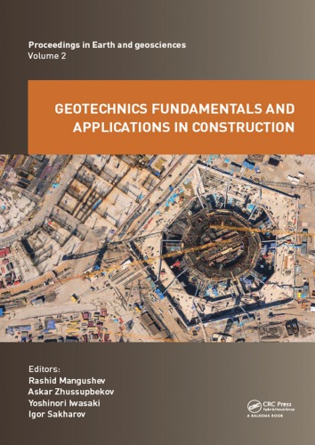 Geotechnics Fundamentals and Applications in Construction : New Materials, Structures, Technologies and Calculations.