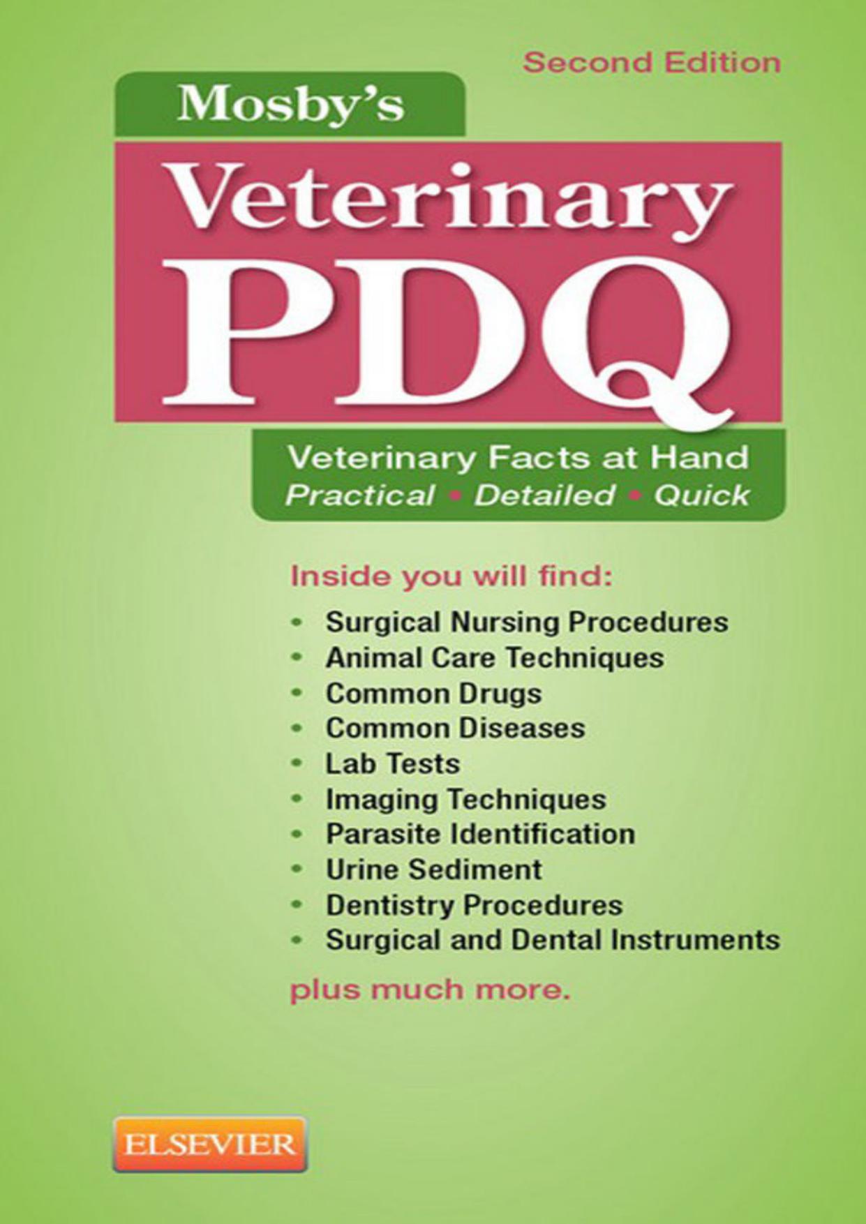 Mosby’s Veterinary PDQ