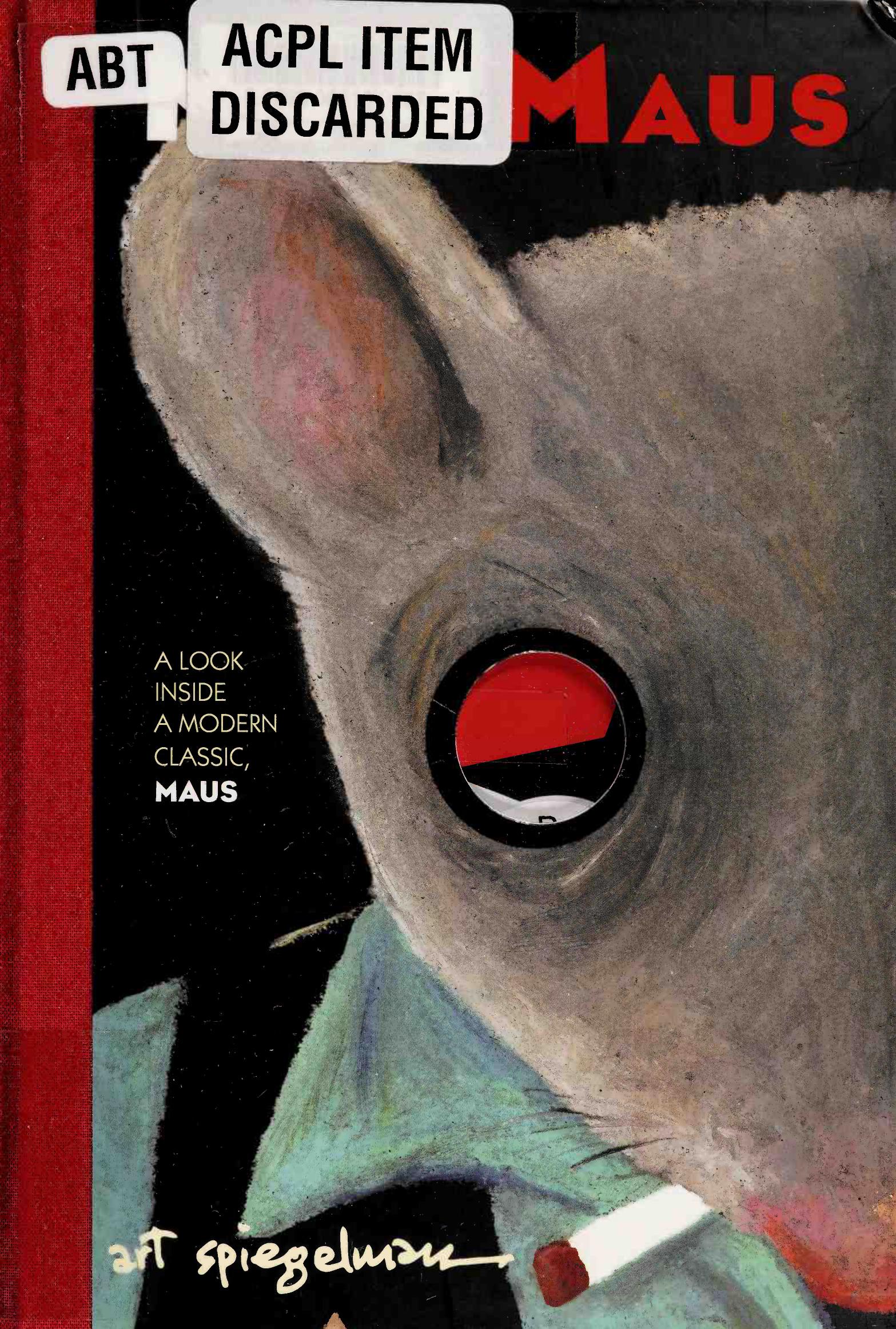 MetaMaus: A Look Inside a Modern Classic, Maus
