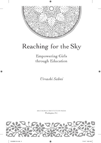 Reaching for the Sky: Empowering Girls Through Education