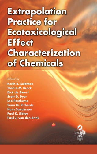 Extrapolation Practice for Ecotoxicological Effect Characterization of Chemicals