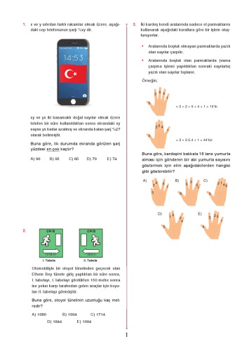 Bilgi Sarmal TYT Matematik Soru Bankası 2019-2020