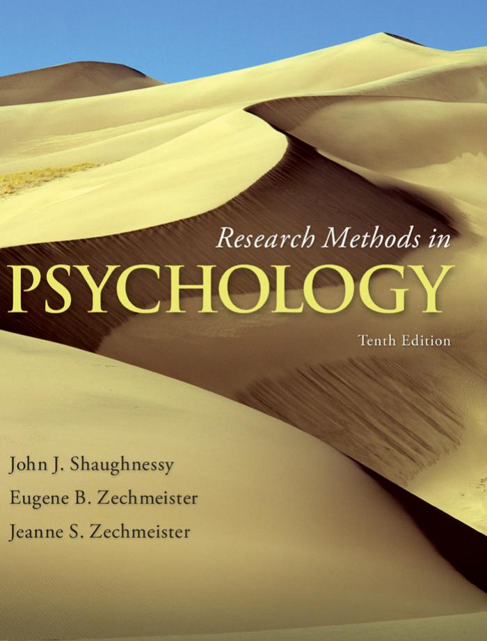 Research Methods in Psychology