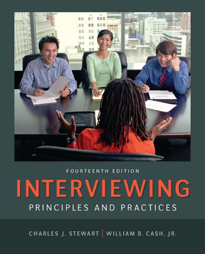 Interviewing: Principles and Practices