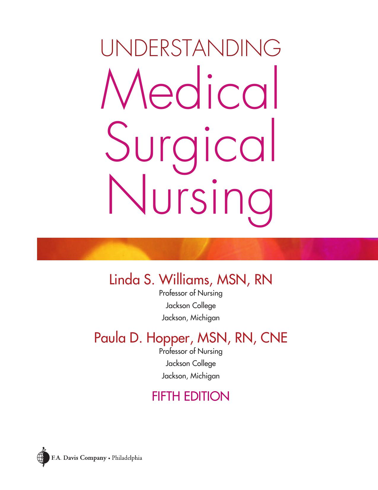 Understanding Medical-Surgical Nursing