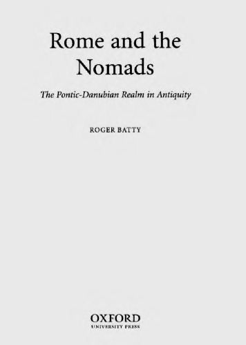 Rome and the Nomads: the Pontic-Danubian Realm in Antiquity