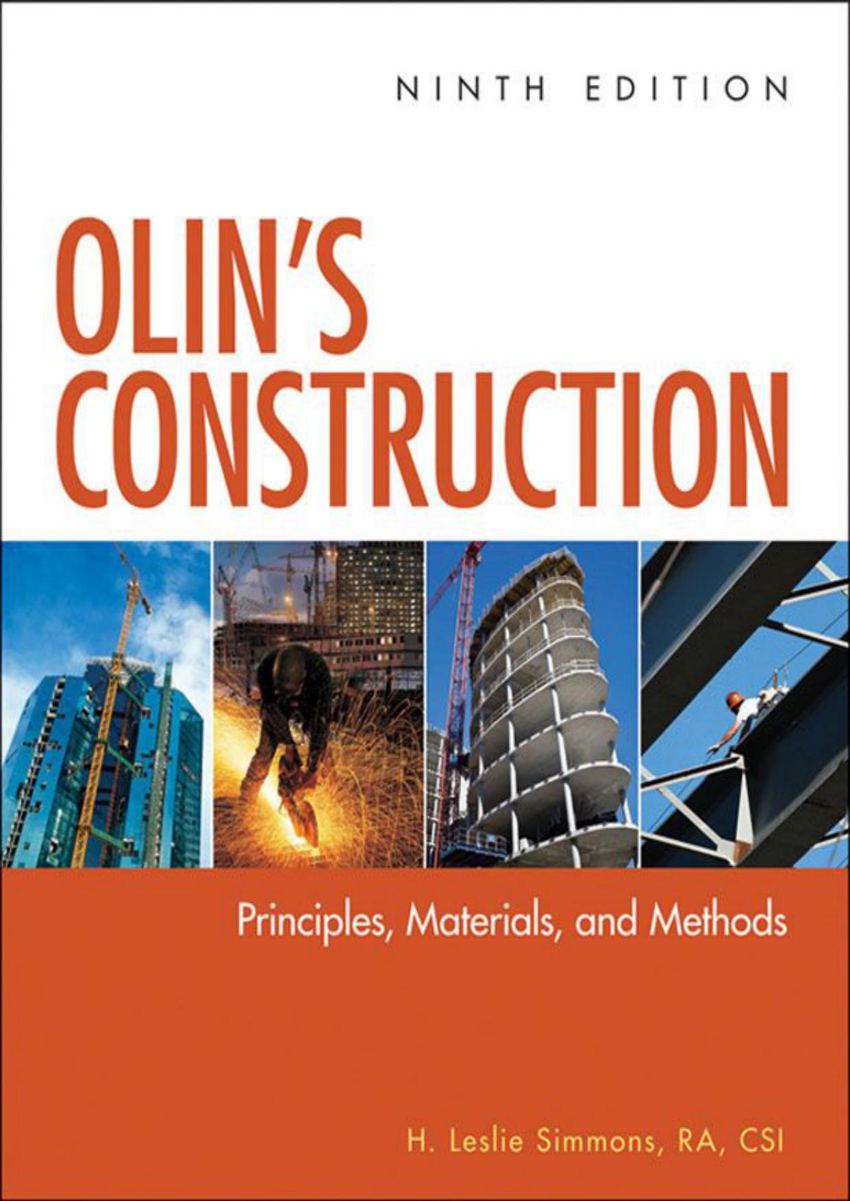 Olin’s Construction: Principles, Materials, and Methods