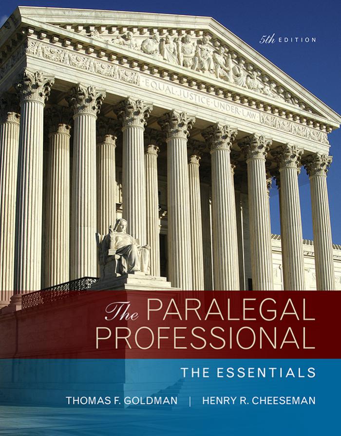 Goldman: Paralegal Professional Th_5
