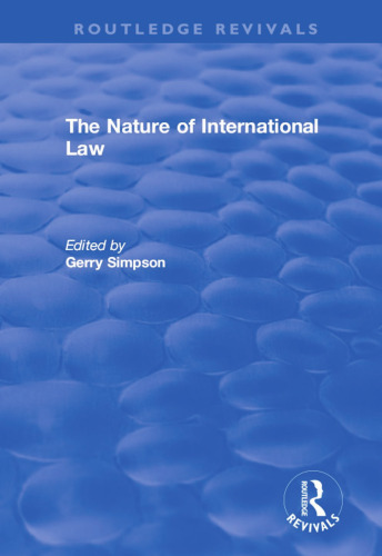 The Nature of International Law