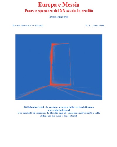 Babeleonline print. Vol. 4: Europa e Messia