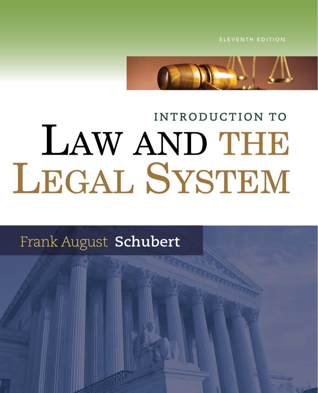 Introduction to Law and the Legal System