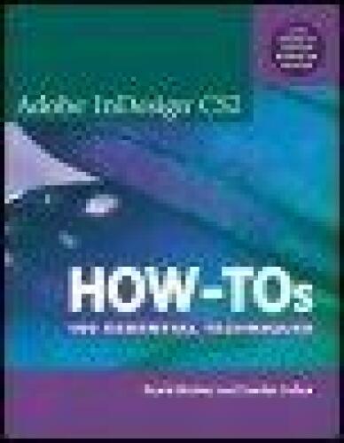 Adobe InDesign CS2 How-Tos: 100 Essential Techniques