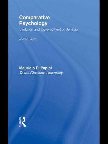 Comparative Psychology: Evolution and Development of Behavior
