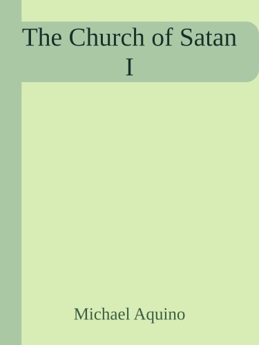 The Church of Satan I
