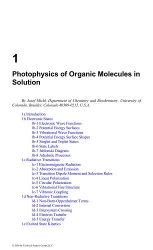 Handbook of Photochemistry