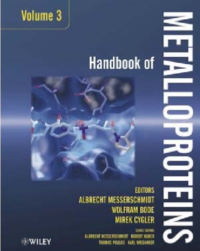 Handbook of Metalloproteins