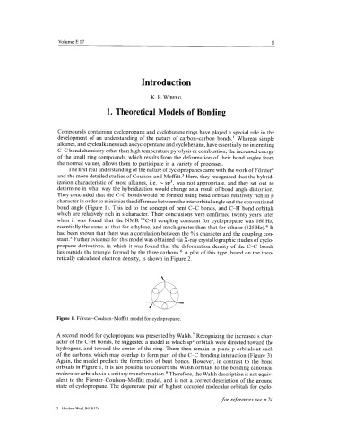 Houben Weyl - Carbocyclic Three-Membered Ring Compounds - Cyclopropanes