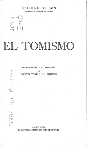 El tomismo