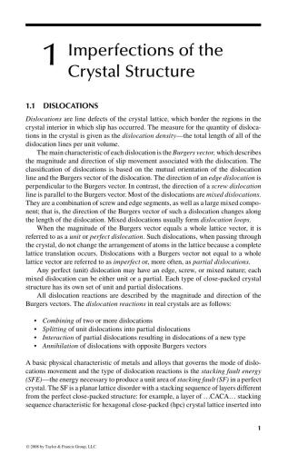 Microstructure of metals and alloys