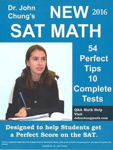 ’s 54 Perfect Tips for New SAT Math + 10 Practice Tests