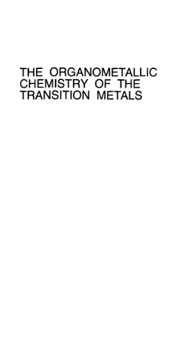 The organometallic chemistry of the transition metals