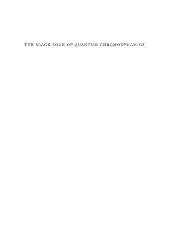The black book of quantum chromodynamics : a primer for the LHC era