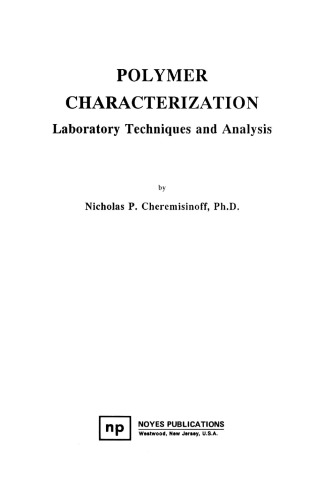 Polymer characterization