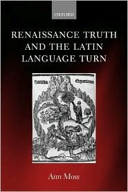 Renaissance Truth and the Latin Language Turn