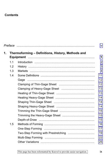Technology of Thermoforming