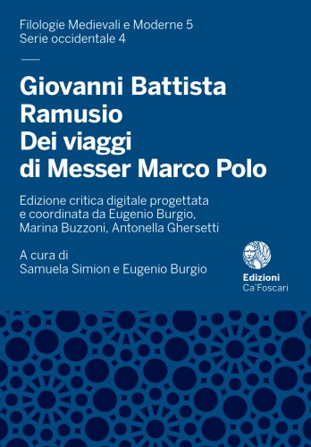 Dei viaggi di Messer Marco Polo