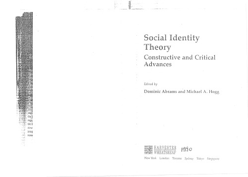 Levels of analysis and social identity