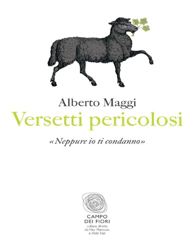 Versetti pericolosi. «Neppure io ti condanno»